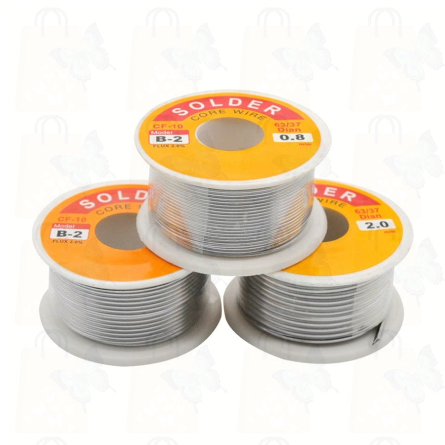 100g solder seal wire 45FT Tin Lead Tin Wire Melt Rosin Core Solder Soldering Wire Roll No-clean