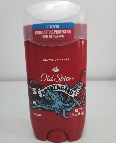 Old Spice Aluminum Free Deodorant for Men, Krakengard, 3.0oz (85g)