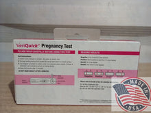 Load image into Gallery viewer, VeriQuick Pregnancy Test easy to use and quick Result in 3 minutes (1 Test)
