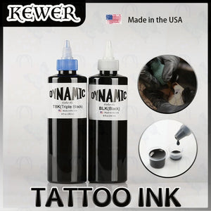 KEWER Tattoo Ink 5/30/60/120/240ML Microblading Pigment Black Tattoo Ink