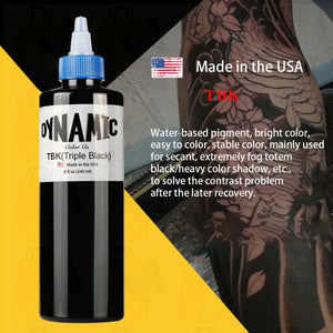 KEWER Tattoo Ink 5/30/60/120/240ML Microblading Pigment Black Tattoo Ink