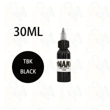 Load image into Gallery viewer, KEWER Tattoo Ink 5/30/60/120/240ML Microblading Pigment Black Tattoo Ink
