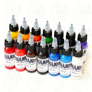 KEWER 30ML Bottle 14 Colors Profession Tattoo Ink Pigments