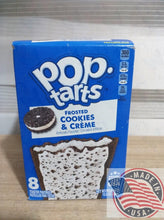 Load image into Gallery viewer, Pop Tarts Frosted cookies &amp;Creme 13.5 (384g)U.S.A
