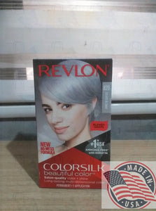 REVLON #82B Permanent hair color Silver Blonde ammmonia free with keratin(U.S.A)