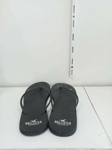 Black slippers size 9