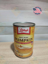 Load image into Gallery viewer, Libby&#39;s 100 % pure PUMPKIN all natural Gluten Free 15 oz (425g)
