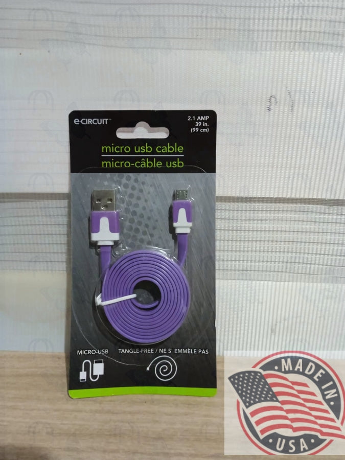 E-circuit micro usb cable (99cm)