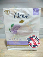 Load image into Gallery viewer, DOVE Indulging sweet cream &amp; peony 8 bar soap 3.75 oz (850g)
