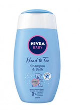 Load image into Gallery viewer, Nivea Baby Hair to Toe Wash 200ml

