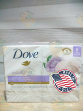 Load image into Gallery viewer, DOVE Indulging sweet cream &amp; peony 8 bar soap 3.75 oz (850g)
