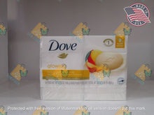 Load image into Gallery viewer, Dove Beauty Bar Glowing Mango Butter and Almond Butter 8 Bar Soap
