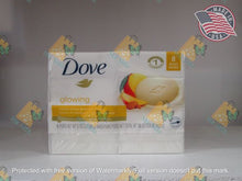 Load image into Gallery viewer, Dove Beauty Bar Glowing Mango Butter and Almond Butter 8 Bar Soap
