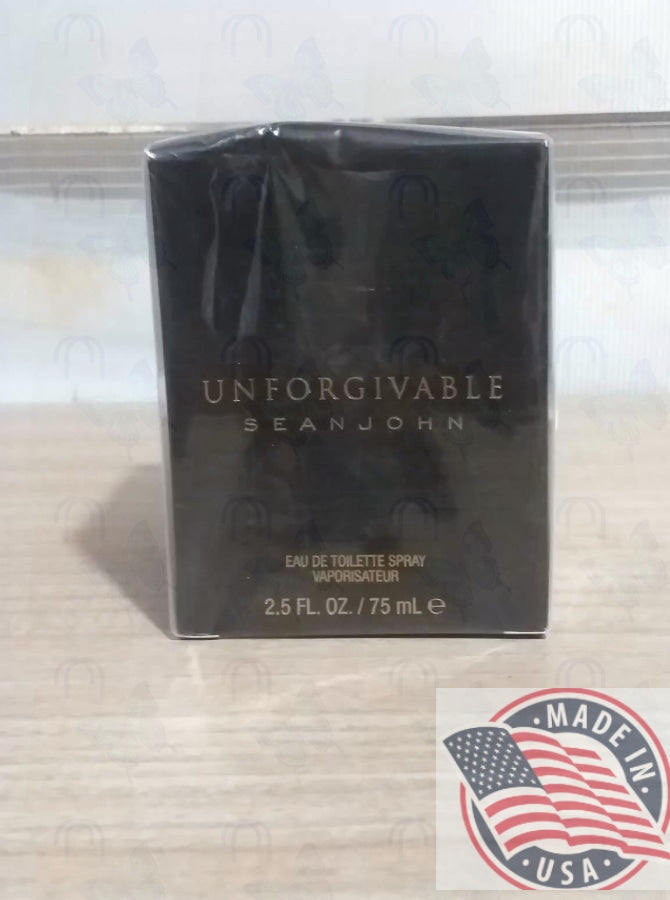 Unforgivable By Sean John For Men. Eau De Toilette Spray 2.5 Oz (75ml) U.S.A