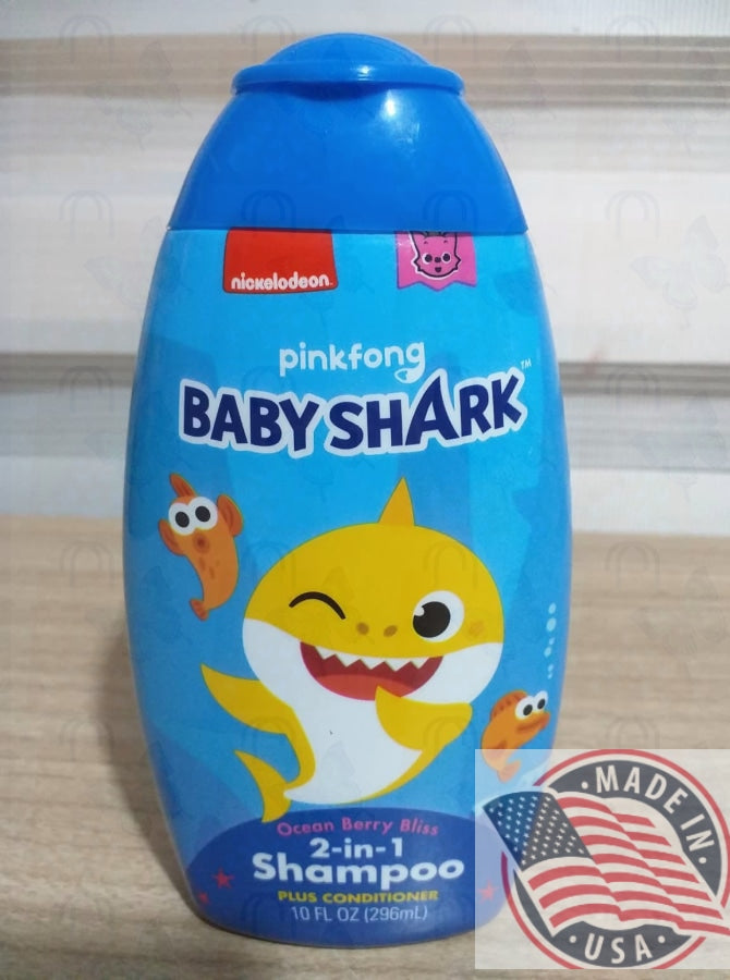8 oz Bubble Bath Bottle Baby Shark Ocean Berry Scented