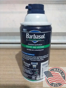 Barbasol Soothing Aloe thick& rich shaving cream (283g)