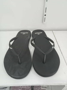 Black slippers size 9