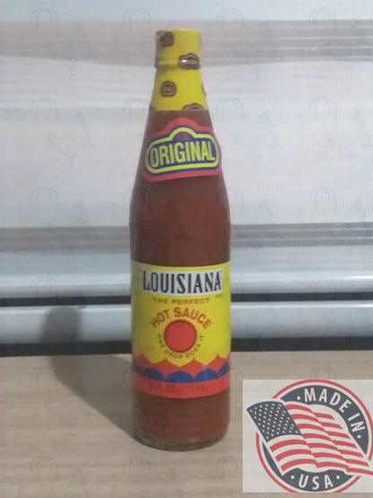ORIGINAL Louisiana hot sauce 6 oz (177ml)U.S.A