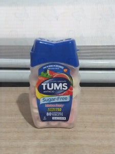 Tums antacid sugar free Melon Berry extra strength 750 (80 chewable tablets)