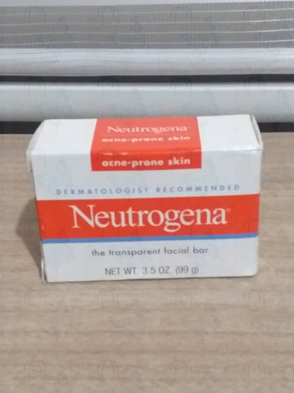 Neutrogena Transparent Facial Bars, Acne-Prone Skin Formula, 3.5 Ounce