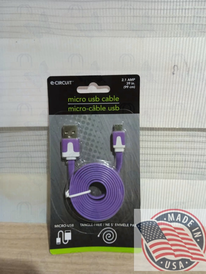 E-circuit micro usb cable (99cm)