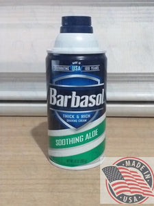 Barbasol Soothing Aloe thick& rich shaving cream (283g)