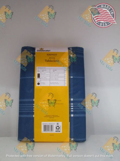 Harvest Peva Tablecloth 70 in round (177.8cm)