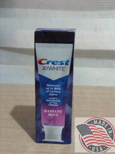 Load image into Gallery viewer, Crest 3D White Radiant Mint Teeth Whitening Toothpaste, (76g)
