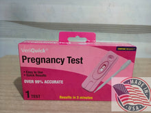 Load image into Gallery viewer, VeriQuick Pregnancy Test easy to use and quick Result in 3 minutes (1 Test)
