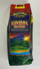 Load image into Gallery viewer, Gold Coffee Company Kanaloa Blend Ground Cafe 1LB 16oz 454g Medium Roast
