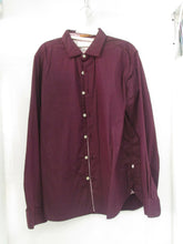 Load image into Gallery viewer, Maroon long sleeve polo large size
