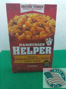 Double Cheese Macaroni Hamburger Helper 6.0 oz/170g