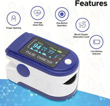 Load image into Gallery viewer, PULSE Oximeter Digital fingertip Portable Monitor heart rate
