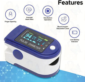 PULSE Oximeter Digital fingertip Portable Monitor heart rate