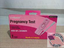 Load image into Gallery viewer, VeriQuick Pregnancy Test easy to use and quick Result in 3 minutes (1 Test)
