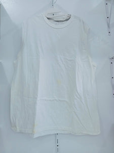 Plain White Shirt Size XL on tag