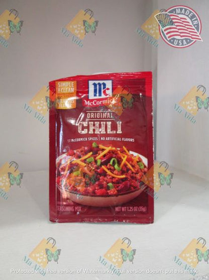 McCormick Original Chili Seasoning Mix, 1.25 oz(35g)