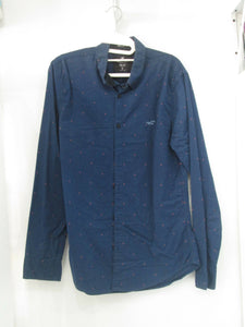 Blue Long Sleeve polo medium size