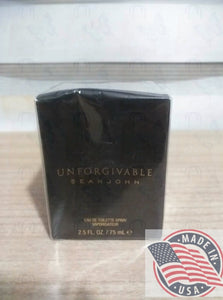 Unforgivable By Sean John For Men. Eau De Toilette Spray 2.5 Oz (75ml) U.S.A